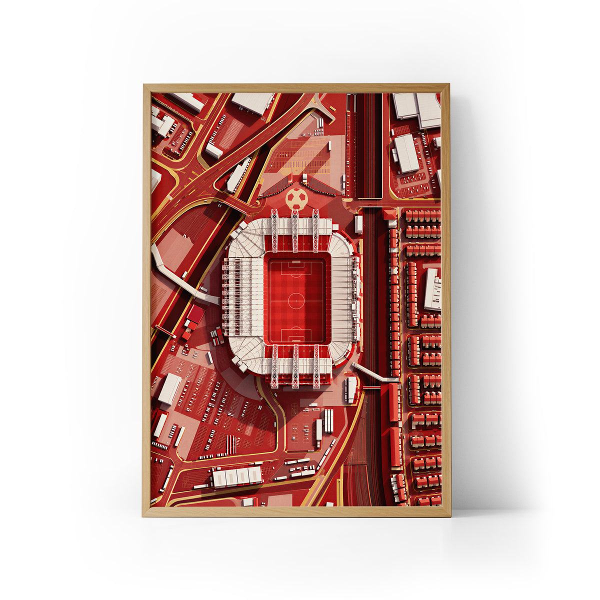 Old Trafford Framed Print