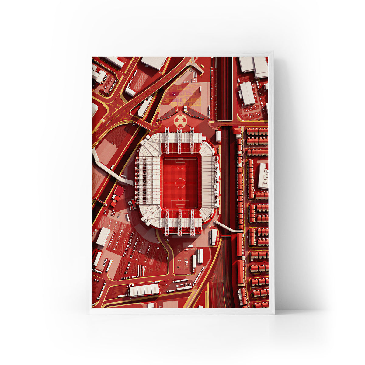 Old Trafford Framed Print