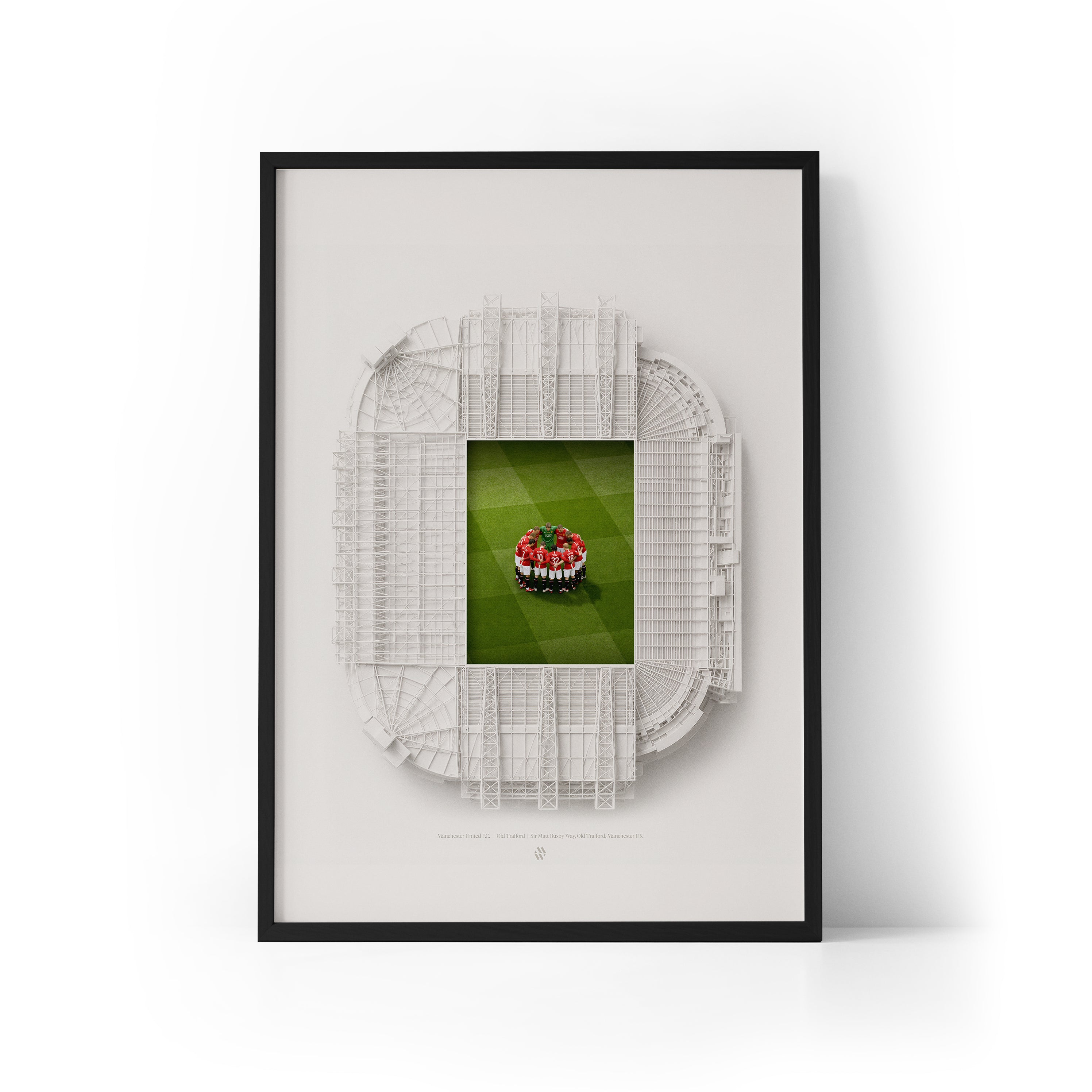 Manchester United x Old Trafford Framed Print
