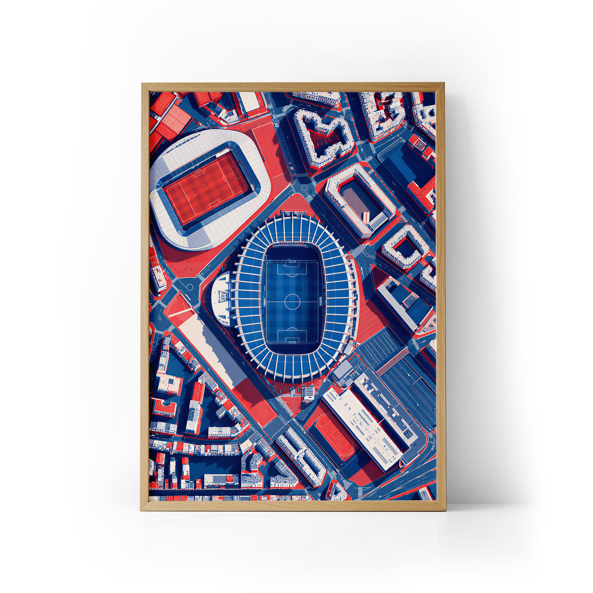 Parc des Princes Framed Print