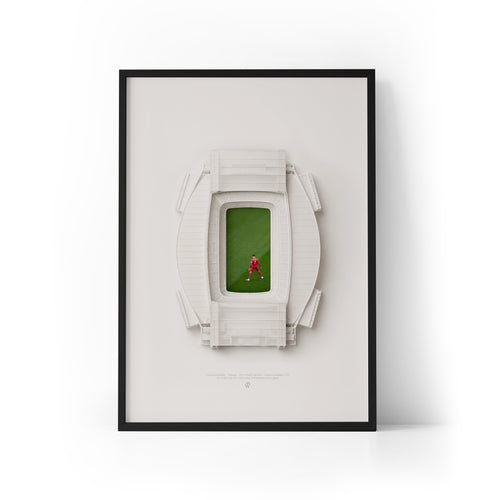 Cristiano Ronaldo WC26 Record x Houston Framed Print