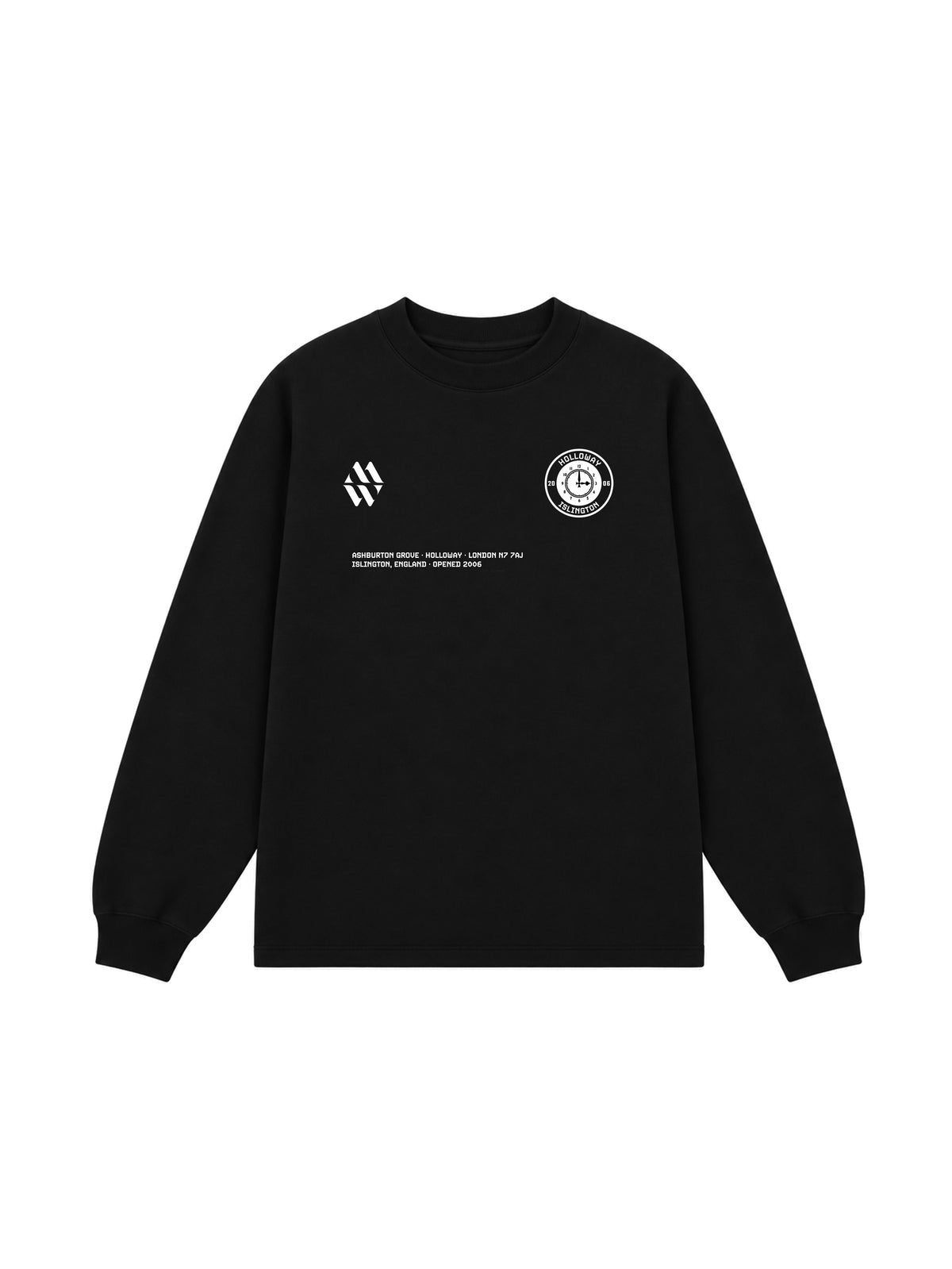 North London Emirates Stadium Black Sweater