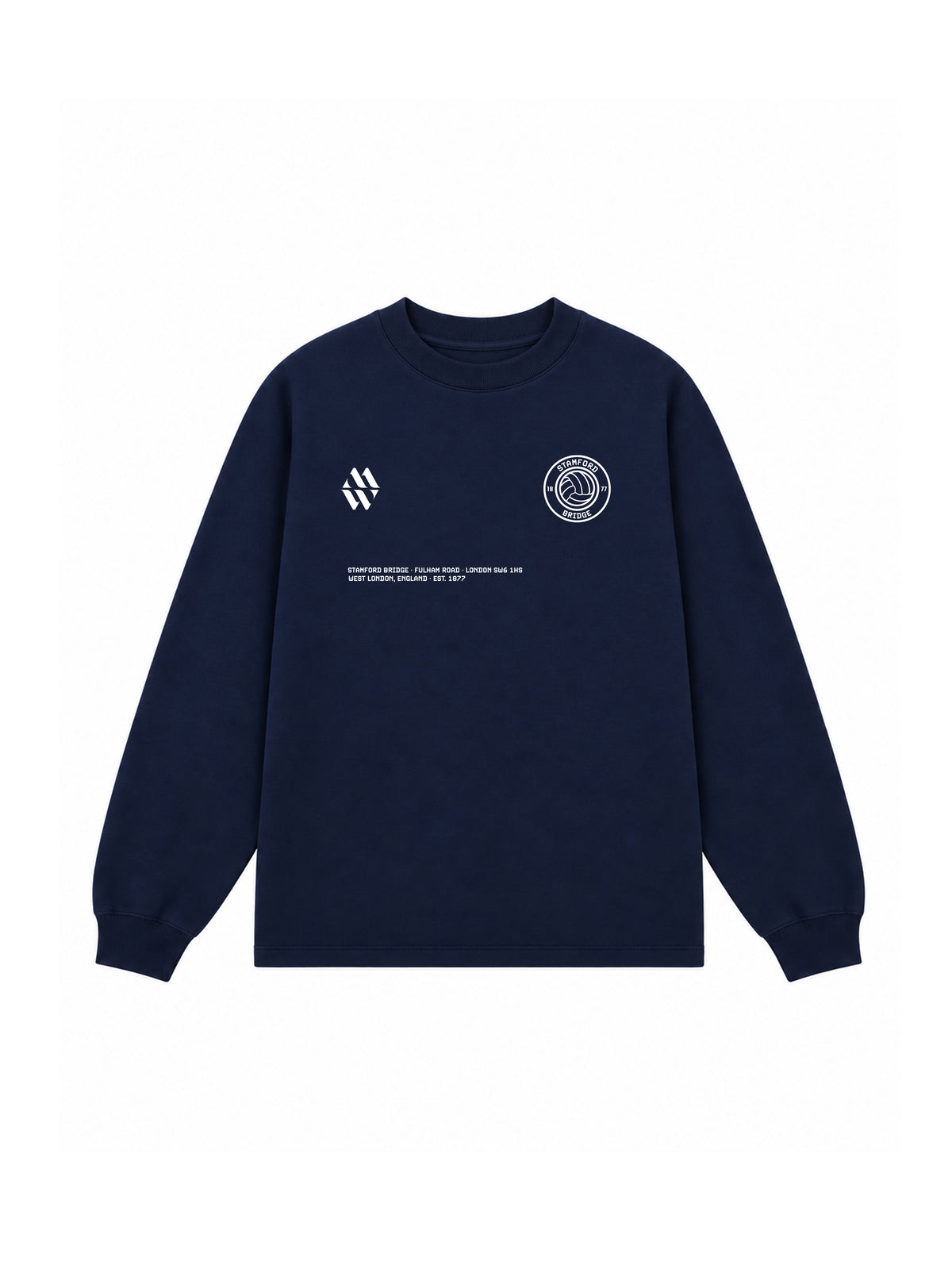 The Bridge Navy Sweater