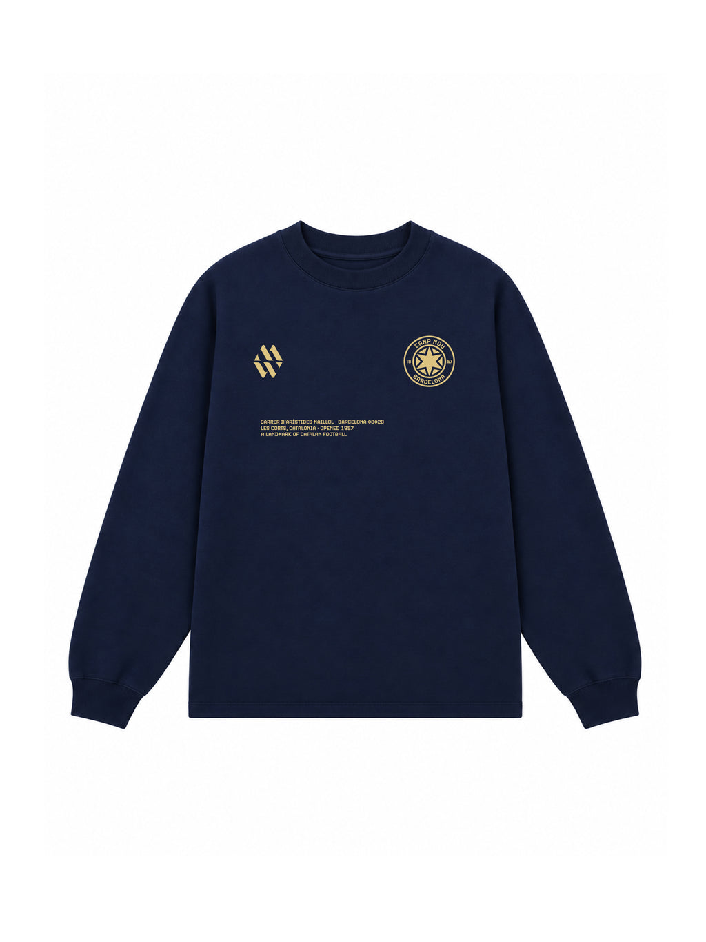 Camp Nou Navy Sweater