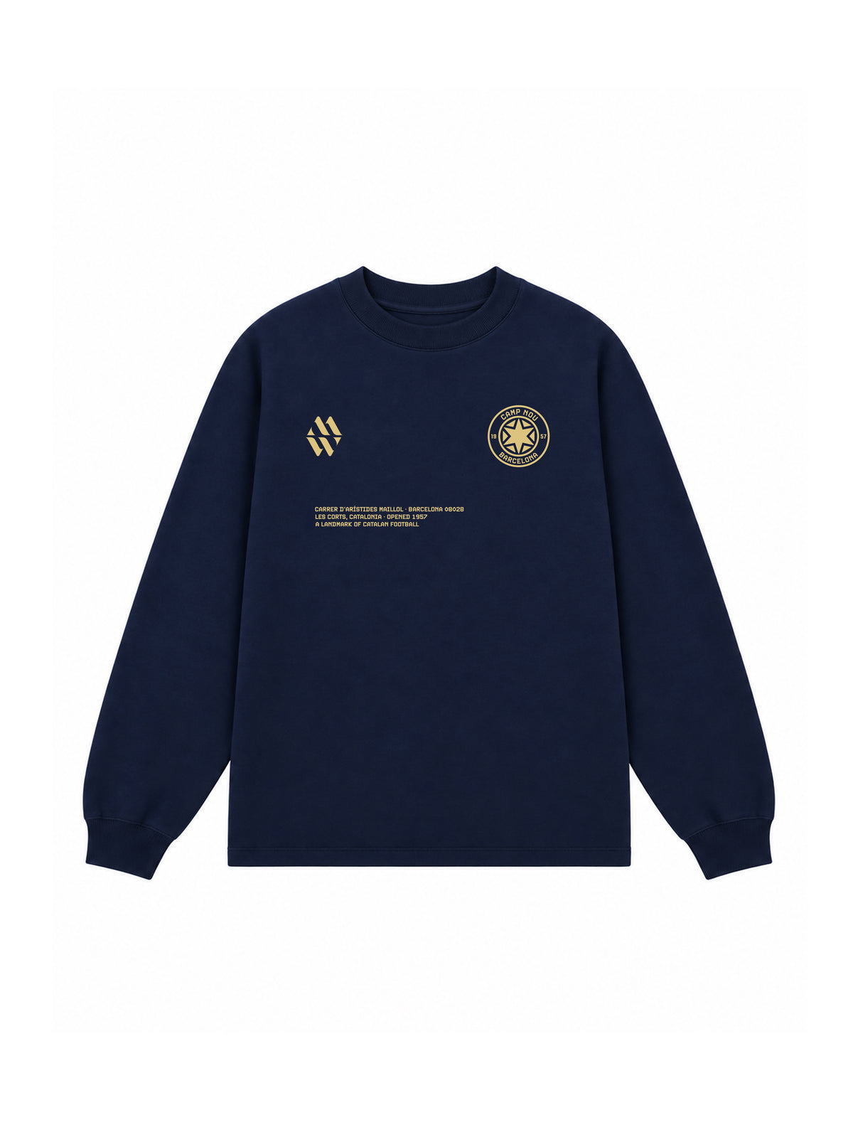 Camp Nou Navy Sweater