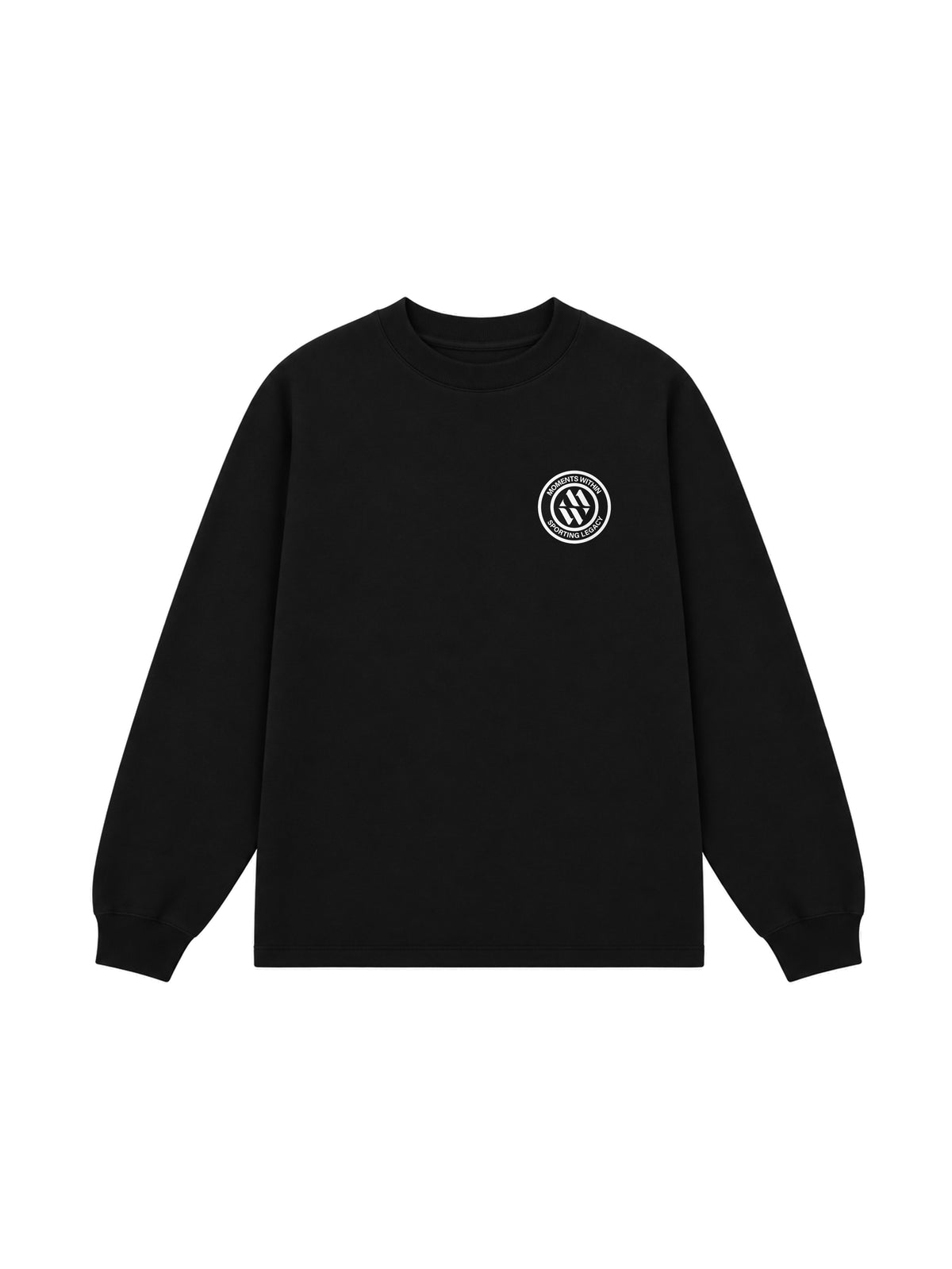 Moments Within Sporting Legacy Black Sweater