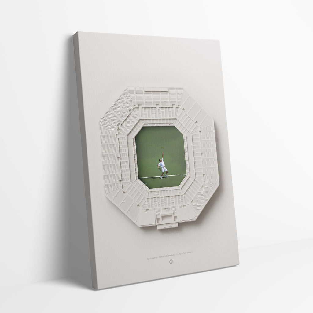 Pete Sampras x US Open Canvas