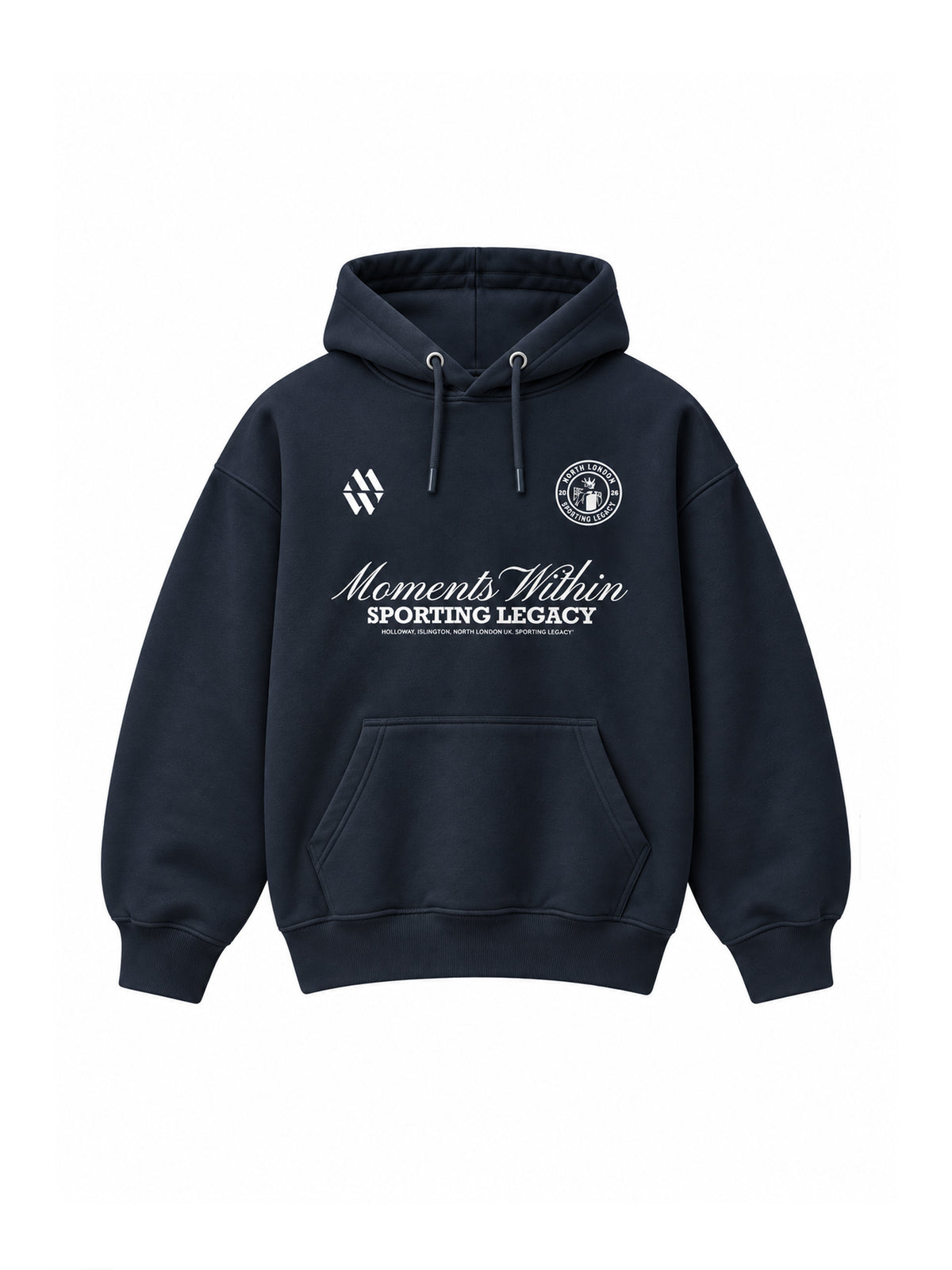 North London Legacy Classic Navy Hoodie